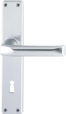 Hoppe Drückergarnitur London 113/202SP, Aluminium