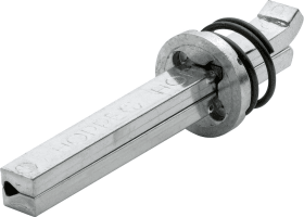 HOPPE Wechselstift F/Ei, 10x100mm verzinkt