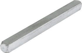 HOPPE FT-Vierkantstift, 7x55mm, für Fenstergriff, Eisen verzinkt