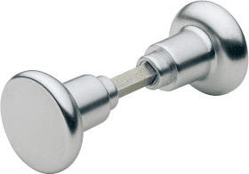 HOPPE Knopfstiftteil 54, 8mm, TS 35-45, F1 eloxiert