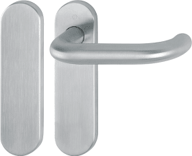 Hoppe door handle set Paris E138F/353K, stainless steel