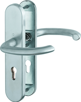 Hoppe FS protection handle set Marseille FS E1138F/3331/3310, stainless steel