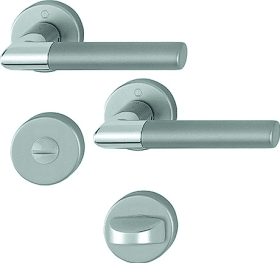 Hoppe Drückergarnitur Lecce 1405/42KV/42KVS, Messing