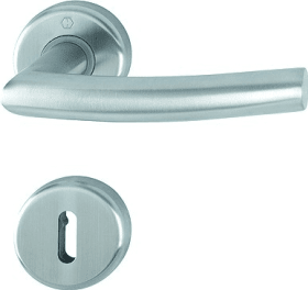 Hoppe Drückergarnitur Alta E1433Z/17KV/17KVS, Edelstahl