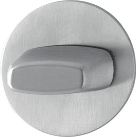 HOPPE Schlüsselrosettenpaar E849NS,rund,WC/S, 2mm,TS 35-45,F69