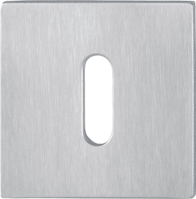 HOPPE Schlüsselrosettenpaar E848NS,eckig,BB, 2mm,TS 35-45,F69