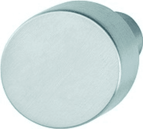 Hoppe Türknopf + Rosette E58, Edelstahl