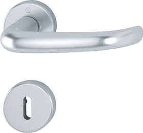 Hoppe Drückergarnitur San Francisco 1301/42KV/42KVS, Aluminium