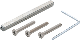 HOPPE Befestigungsset GR/GR-SB-PRF, M6x90, VK 8,TS 76-81,ER-Optik