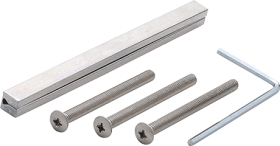 HOPPE Befestigungsset GR/GR-SB-PRF, M6x90, VK 10,TS 76-81,ER-Optik