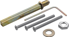 HOPPE Befestigungsset KN/GR-UB-PRF, M6x85, VK 10,TS 72-77 vz