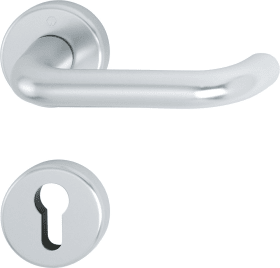 Hoppe Drückergarnitur Paris 138L/42KV/42KVS, Aluminium