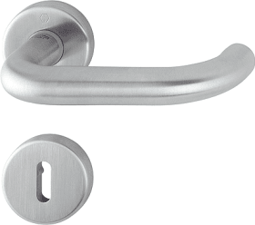 Hoppe Drückergarnitur Paris Secusan E138Z/42KV/KVS, Edelstahl