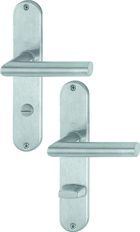 Hoppe Drückergarnitur Amsterdam E1400Z/302, Edelstahl