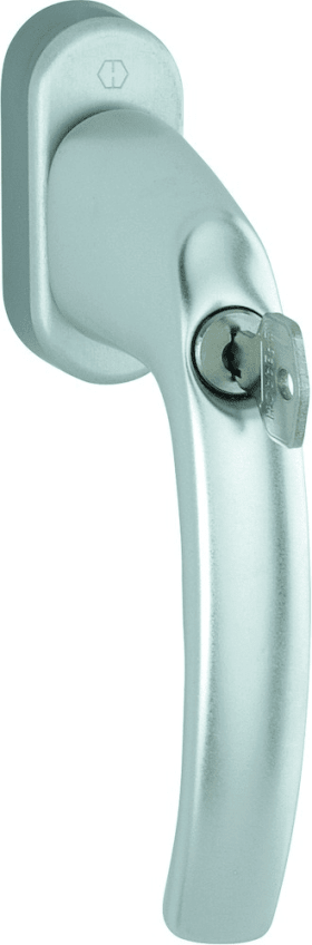 HOPPE Fenstergriff Atlanta 0530S/U26, Aluminium