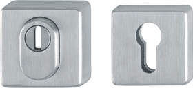 HOPPE Schutzrosette E52NSB-ZA/52S,eckig,15mm,ZA/PZ,F69,TS57-62