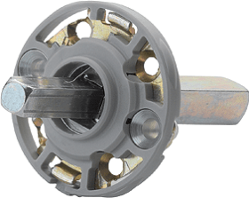 HOPPE Unterkonstruktion UP19/RFL, Rosette,UG,10/100,Ø 50x16,GL,alusilber vz