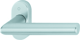 Hoppe Drückergarnitur Amsterdam 1400F/55, Aluminium