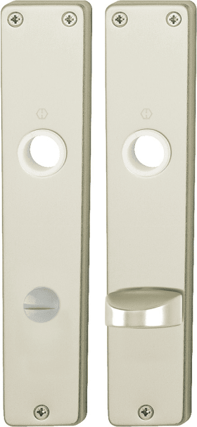 Hoppe Long Plate 201PI, Aluminium