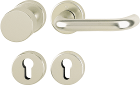 Hoppe Paris 58/42KV/42KVS/138L Aluminium interchangeable handle set