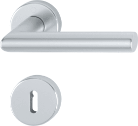 Hoppe Drückergarnitur Amsterdam 1400/42KV/42KVS, Aluminium