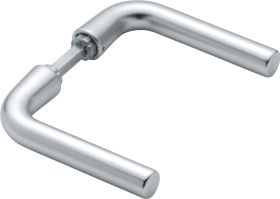 HOPPE Drückerpaar Bonn 150, 8mm, TS 35-45,naturfarben eloxiert