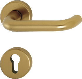 Hoppe Drückergarnitur Paris 138L/42KV/42KVS, Aluminium