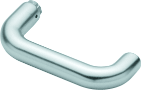 HOPPE Drückerlochteil Paris 138, 8mm,naturfarben eloxiert