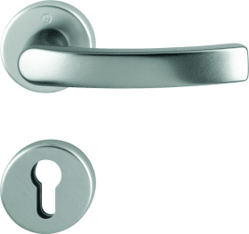 Hoppe Drückergarnitur Luxembourg 199/42/42S, Aluminium