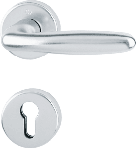 Hoppe door handle set Verona 1510/42/42S, aluminium