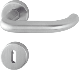 Hoppe Drückergarnitur Paris E138Z/42KV/42KVS, Edelstahl