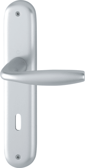 Hoppe Drückergarnitur New York 1810/273P, Aluminium