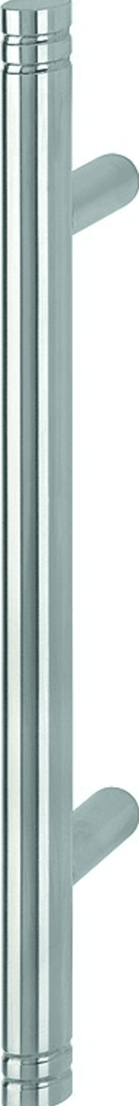 HOPPE Stoßgriff E5011DR,,BA 300,L 500,Ø 30,F69, 2 Rillen