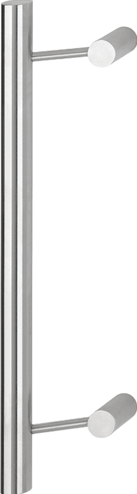 HOPPE Stoßgriff E5119C,BA 350,L 500,Ø 30,F69