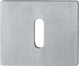 HOPPE Schlüsselrosettenpaar E847S-SK,eckig o. No.,BB, 2mm,F69