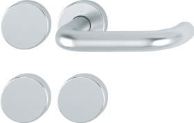 HOPPE Standflügelgarnitur Paris FS-138F/42/42S,BL/UG,9,F1,TS 40-65