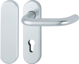 Hoppe Drückergarnitur Paris FS-138F/353K, Aluminium