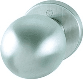 HOPPE Halbgarnitur E50/42KV,o.Schl.ros.rd,8,F69,TS37-42