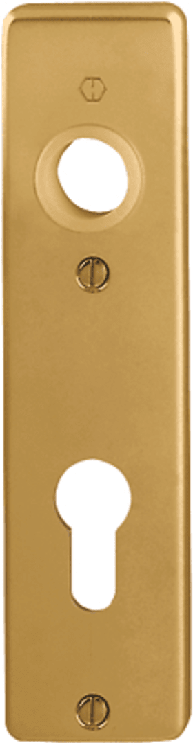 Hoppe Short Plate 202KP, Aluminium