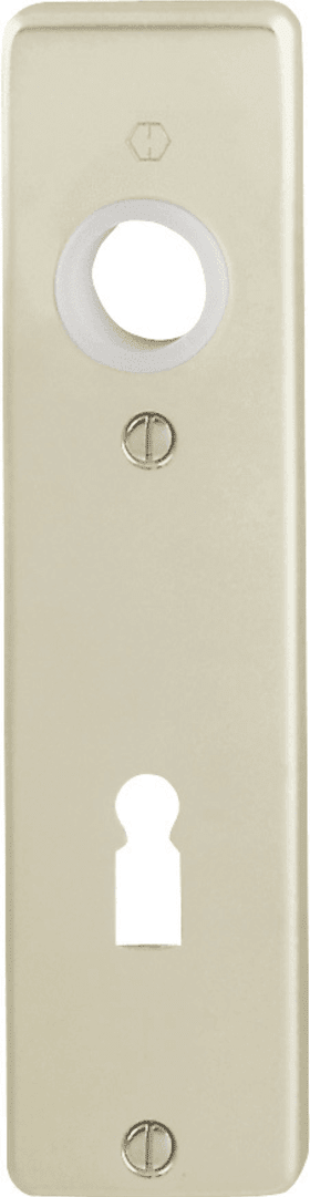 HOPPE Kurzschildpaar 202KP, eckig o. No., BB 72, TS 40, F2