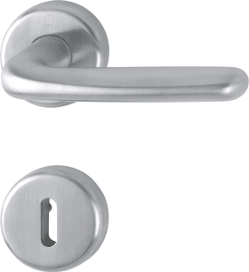 Hoppe Drückergarnitur Cardiff E1850Z/17KV/17KVS, Edelstahl