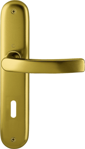 Hoppe Drückergarnitur Luxembourg 199/273P, Aluminium