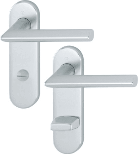 HOPPE Drückergarnitur Stockholm 1140/353K, KS,WC/S78/8 (8),F1,TS 40-45