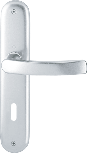 Hoppe Drückergarnitur Luxembourg 199/273P, Aluminium