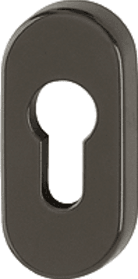 HOPPE Schlüsselrosette 55S-SK,oval o. No.,PZ, 8mm,F8707