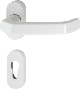 HOPPE Halbgarnitur Liverpool 1313G/55,10,F9016,o. No.