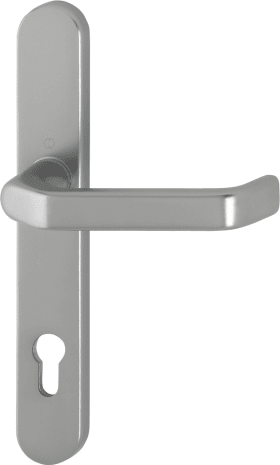 HOPPE Drückergarnitur mit Schmalschild Liverpool 1313G/3357N, Aluminium