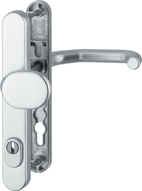 HOPPE Schutz-Wechselgarnitur mit Schmalschild Paris RD-86G/3359ZA/3357N/138GF, Aluminium