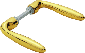 Hoppe Drückerpaar Verona M151, Messing