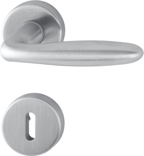 Hoppe Drückergarnitur Verona E1800Z/42KV/42KVS, Edelstahl